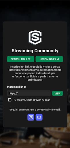 scaricare video da streaming community.